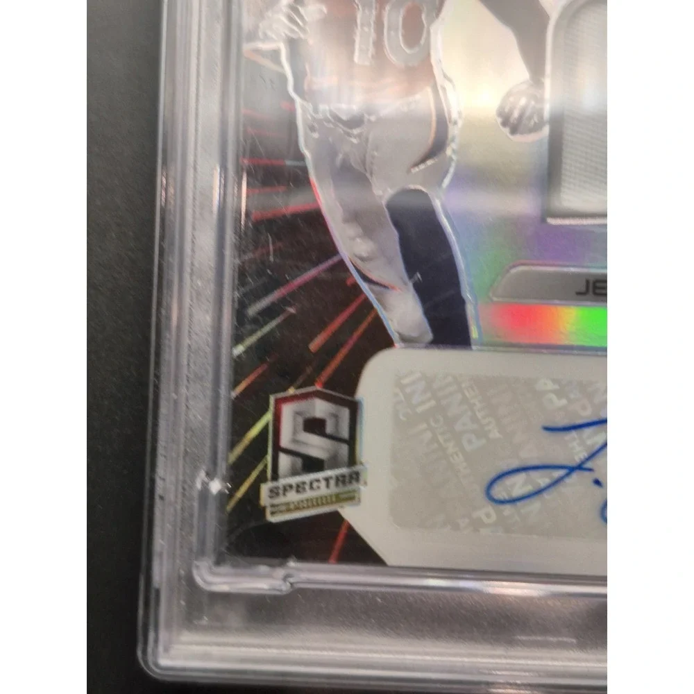 2020 Spectra Jerry Judy #4 Aspiring Patch Autographs Hyper /60 (RC) (AU)Broncos